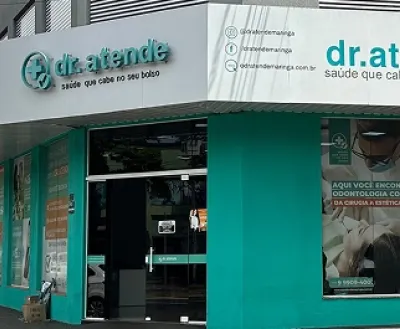 Fachada da unidade Dr. Atende do Jardim Alvorada em Maringá