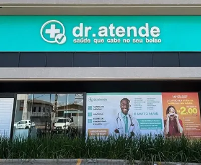 Fachada da unidade Dr. Atende de Sarandi